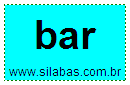 Silaba BAR