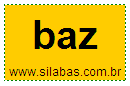 Silaba BAZ