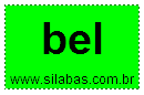 Silaba BEL