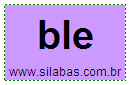 Silaba BLE