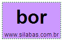 Silaba BOR