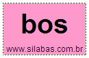Silaba BOS