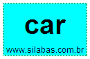 Silaba CAR