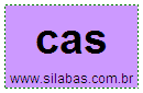 Sílaba CAS