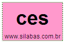 Silaba CES