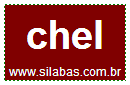 Silaba Complexa CHEL