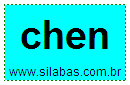 Silaba CHEN