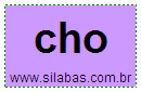 Silaba CHO