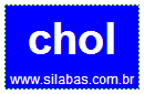 Sílaba Chol