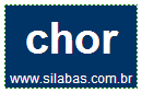 Silaba CHOR