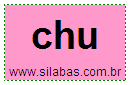 Silaba CHU
