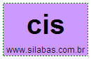 Sílaba CIS