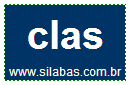 Silaba Complexa CLAS