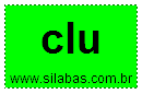 Silaba Complexa CLU