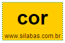 Silaba COR