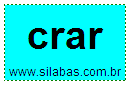 Silaba Complexa CRAR