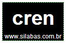 Silaba Complexa CREN