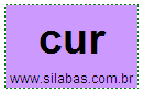 Silaba CUR