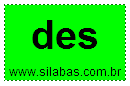 Silaba DES