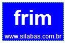 Silaba Complexa FRIM