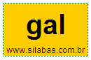 Silaba GAL