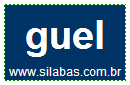 Sílaba Guel