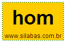 Silaba HOM