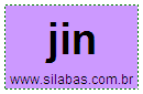 Silaba JIN