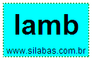 Sílaba Lamb