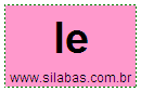 Silaba LE