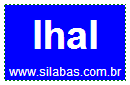 Silaba Complexa LHAL