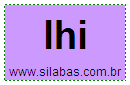 Silaba LHI