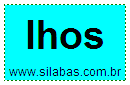 Silaba Complexa LHOS