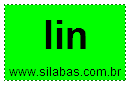 Silaba LIN