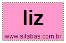 Sílaba Liz