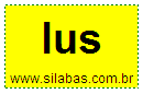 Silaba LUS