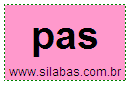 Silaba PAS