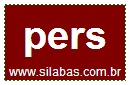 Silaba PERS