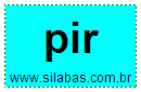 Silaba PIR