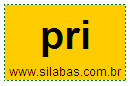 Silaba PRI