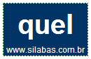 Silaba QUEL