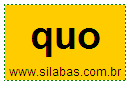 Silaba QUO