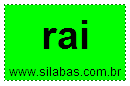 Silaba RAI