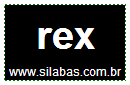 Sílaba Rex