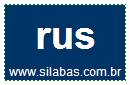 Silaba RUS