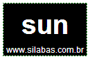 Sílaba SUN