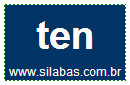 Silaba TEN