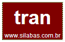 Silaba Complexa TRAN