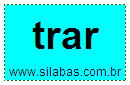 Silaba Complexa TRAR