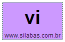 Silaba Simples VI